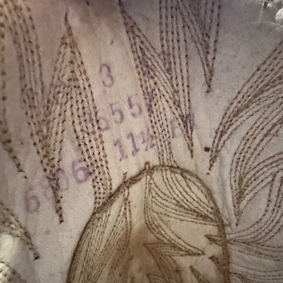 Dan Post Western Vintage Cowboy Boots Leather Red Brown Woman Size 11.5 EW 80's - Picture 6 of 16